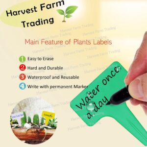 Plant Tag Garden Label 1pcs Plastic Hanging Waterproof Tagging Nursery Pot Marker Thicker Quality PVC Name Tag Garden