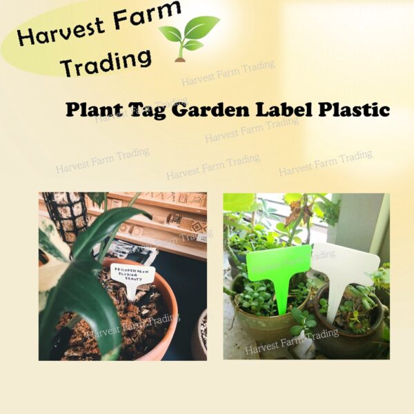 Plant Tag Garden Label 1pcs Plastic Hanging Waterproof Tagging Nursery Pot Marker Thicker Quality PVC Name Tag Garden - Image 3
