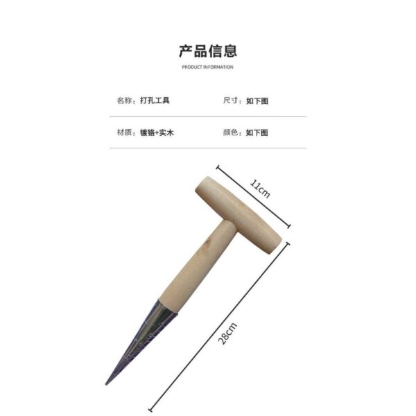 Gardening tool alat semai benih alat korek lubang cangkul shovel seedling tray mini tools tapak semaian  sayuran - 图片 5
