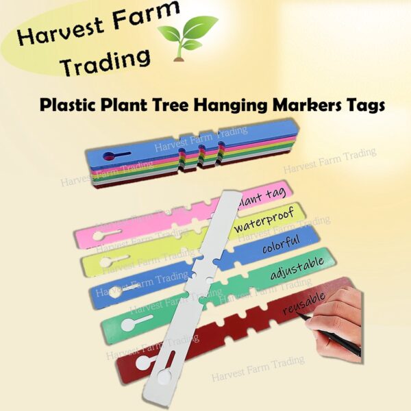 Tagging Pokok 1pcs / Plant Tag / Penanda Pokok / Label Plants / Garden Label Plastic Hanging Waterproof Nursery 植物标签 tag - Image 3