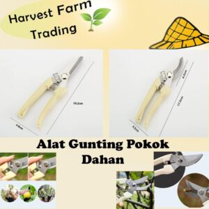 Garden Scissors Pruning Shears Cutter Cutting Pruning High Quality Shear Gunting Bunga Pokok