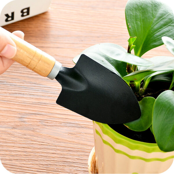 Set Of 3 Mini Garden Plant Tools Gardening Tool Spade Shovel Rake 迷你园艺工具三件套 Garden Plant Tools Gardening Tool set - Image 9