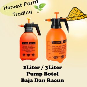 2 Liter Multi-Purpose Pressure Hand Pump Sprayer Gardening Tool Water Spray Bottle / Botol Penyembur Pam Racun 3 liter