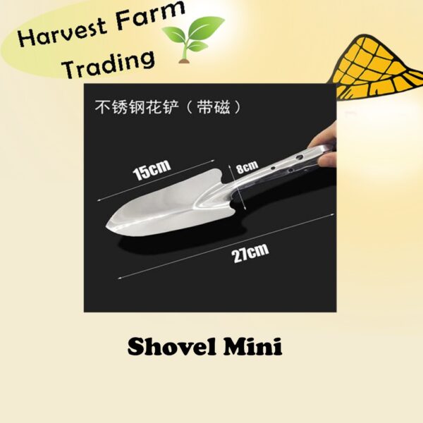 Multifunctional Spade Planting Tool Mini Shovel Portable Flower Farm Potted Planting Sharp Head Garden penyodok 小铁铲小铁锹