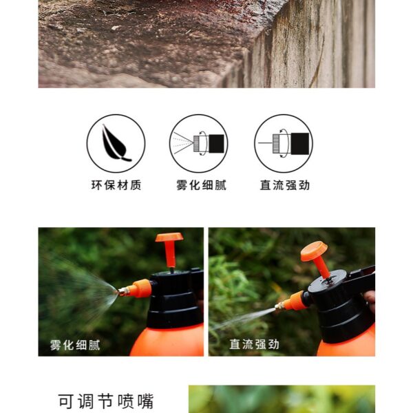 2 Liter Multi-Purpose Pressure Hand Pump Sprayer Gardening Tool Water Spray Bottle / Botol Penyembur Pam Racun 3 liter - 图片 6