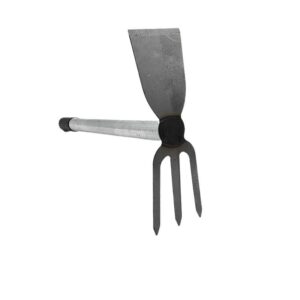 2 IN 1 Handheld Weeding Garden Hoe Rake Farm Garden Agriculture Tool Weeding Accessories 锄头 cangkul mini cabut rumput