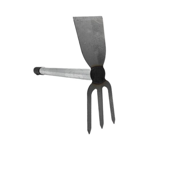 2 IN 1 Handheld Weeding Garden Hoe Rake Farm Garden Agriculture Tool Weeding Accessories 锄头 cangkul mini cabut rumput - Image 2