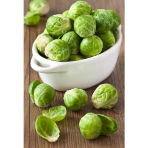 Benih Kubis Baby Brussel Sprout 50pcs+- Baby Cabbage seed 孢子甘蓝种子 biji benih sayur sayuran 水果植物蔬菜 種子 vegetable seed